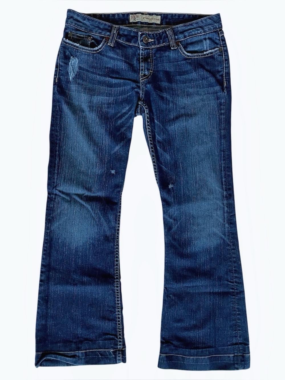BKE Women's Dark Blue Bootcut Jeans size 30